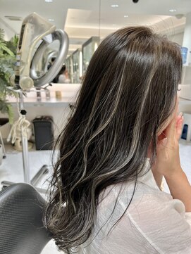 イメージア ボーノ相模大野店(IMAGE-A) 【相模大野カラー】立体感グレージュハイライトロング