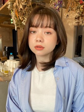 イミ(imi) レイヤーボブ/ハッシュカット/レイヤーカット/髪質改善[登戸]