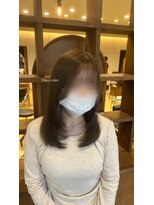 カノエ 下関熊野店(canoe)&nbsp;オリーブ/レイヤー/髪質改善縮毛矯正/髪質改善/韓国風/韓国ヘア