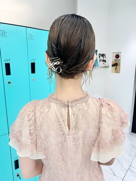 ゼスト ジグ(ZEST ZIGU) 結婚式ヘアセットタイトヘアねじりアレンジボブアレンジ吉祥寺