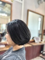 ルーファス 恵比寿 渋谷(Ruufus)&nbsp;素敵な大人の丸み前下がりボブ　　　　2606