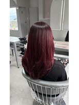 ヴァンクラウド 奈良店(VENT-CLOUD)&nbsp;大人気韓国風透明感チェリーレッド♪10代20代人気