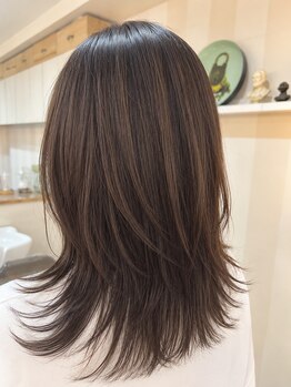エクラ(Eclat)の写真/【神戸三宮マンツーマン*Eclat hair design*】30代後半からの髪・頭皮の悩みを解決◎[白髪染め/頭皮改善]