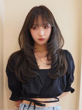 ジーナエス 札幌(Zina S) 髪質改善*艶髪*ロングレイヤー*美髪*グレージュ/Zina S札幌