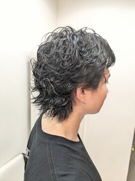 エミヲ 石川町(emiwo) メンズニュアンススパイラルパーマ
