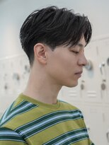 フィフス 栄(fifth)&nbsp;清潔感◎刈り上げセンターパート×ニュアンスパーマ