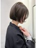 【理想の透明感カラー】Wケアカラー＋カット＋高保湿トリートメント