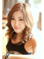 ナナナ パレナ 大津膳所店(nanana parena)&nbsp;外ハネリバースカールでエレガントに【nanana parena】