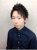 【メンズ】☆爽やかナチュラルアップバングショート☆