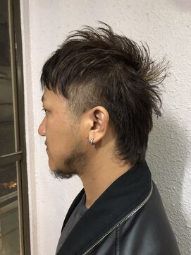 ディー エメ(D-aimer-) ワイルドツーブロック 無造作ショート 【カット】