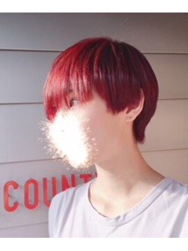 オレンジ カウンティ(ORANGE COUNTY) 韓流系ユニセックスカットカラー