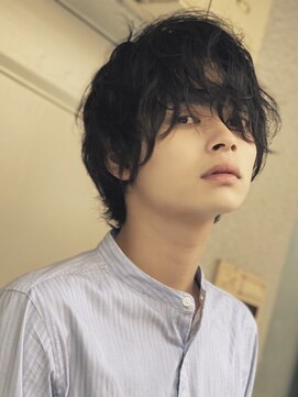 カゼ ダイカンヤマ Kaze DAIKANYAMA 無造作メンズパーマ