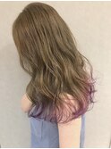 ロング20代30代40代イメチェンフルバング似合わせカット美髪