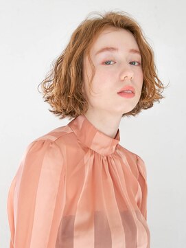 アースオーセンティック 所沢店(EARTH Authentic) イルミナカラーでつくる、ふんわりハイトーンボブ