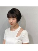 インナーカラー ショートヘア