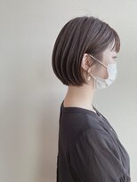 スリーランド(THREELAND) ハイライト×艶ボブ★チョコレートブラウン