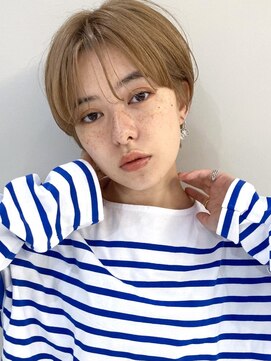 サーカス バイ ビュートリアム 青山(CIRCUS by BEAUTRIUM) マッシュショート　前髪長めショート　丸み　ショートカット