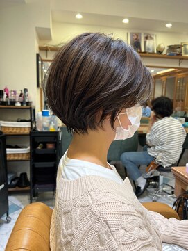 ロンド パルティール 大宮(Lond partir) 石田勇士郎ショコラベージュボブルフベビーバング魅力倍増カール