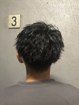 ヒロギンザ 浜松町店(HIRO GINZA) ショートツイストパーマ<メンズ/ヒロ銀座/浜松町/品川/理容室>