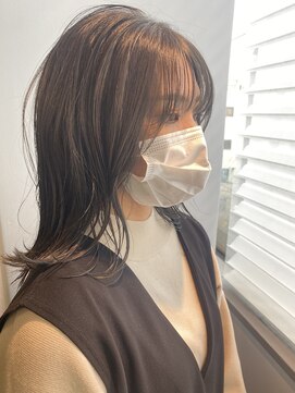 リコモ 上野御徒町(LikkleMore) 切りっぱなし×オリーブグレージュ