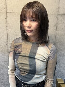 アイフィ(iFY) 【iFY 千葉】顔まわりcut ＆ オリーブベージュ style