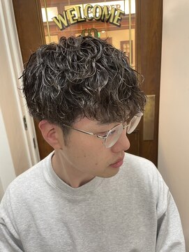 ヒロギンザバーバーショップ 新宿店(HIRO GINZA BARBER SHOP) ツイストスパイラルパーマ(理容室/メンズ/barber shop新宿店)