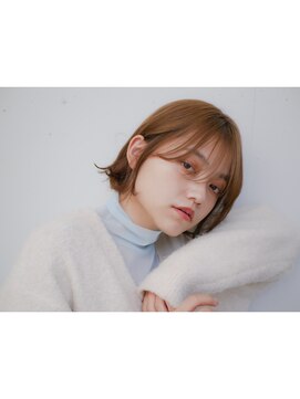 ファロ 二子玉川(falo) ボブ　サンドベージュ　ブリーチなし【falo二子玉川】