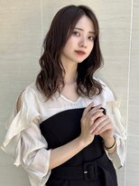 オーロ(ORO)&nbsp;黒髪ボブルフネビージュ小顔ワンレン前髪