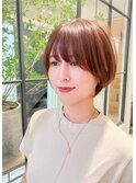 【rue京都】大人かわいい丸みショート♪