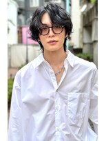 リベルテ銀座20代 メンズカット×ニュアンスパーマ