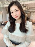 #小顔#顔まわり#韓国風#韓国巻き髪#くびれ巻き#栄#名古屋