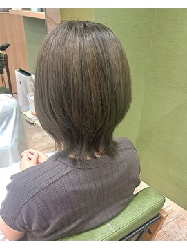 ジプソ(Gypso Hair salon) ブリーチ×ILLUMINAオリーブカラー