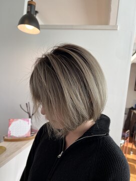 スキル 水戸(SKILL) ショートバレイヤージュ