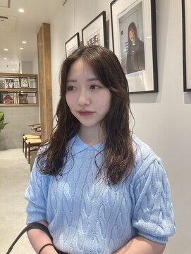 シアン 矢場町店(CYAN.) ブリーチ履歴×ウェーブパーマ