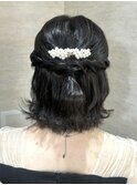 《Kurea》結婚式ヘア/ハーフアップ/埼玉/大宮