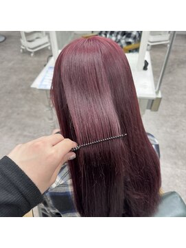 リミットバイアフィナー 大宮店(limit by Afinar) ワインレッド×質感再生トリートメント