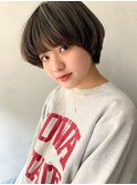 暗髪マッシュショート　○堀越太真樹