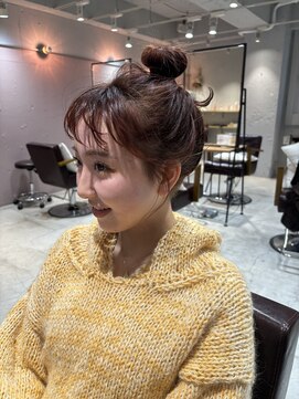 ラミエ バイ メルト 吉祥寺(lamie by melt) 【小川】ピンクブラウン/ピンクラベンダー/ヘアアレンジ