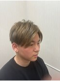 ふんわりセンターパート