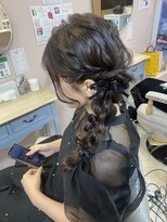 プーペ(pupe)&nbsp;サイド編みおろし