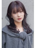 髪質改善カラー★ハイライトグレージュ白髪染めウルフカット