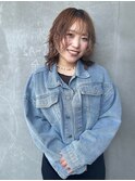 ナチュラルウルフパーマ