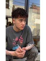 メンズバイココテラス 豊中(men's by cocoterace) プードルパーマ/メンズショート/メンズパーマ