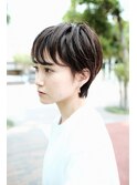30代40代50代　大人女性/前髪ありショートボブ/ショートヘア