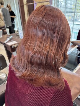 ファブ 千葉店(FaB) 【ブリーチなしダブルカラー×レッドブラウン】