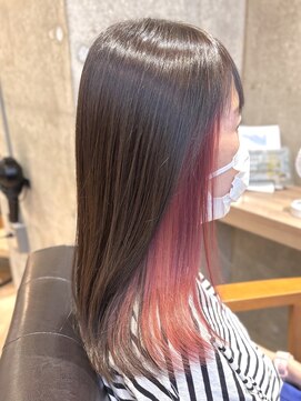 アヤラグランスパ 船橋店(AyaLA GRAN SPA) 【福田隆晃】インナーカラー/ピンクカラー/デザインカラー