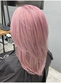 【GEEKS渋谷】ペールピンク/くすみピンク/ハイトーンカラー/20代