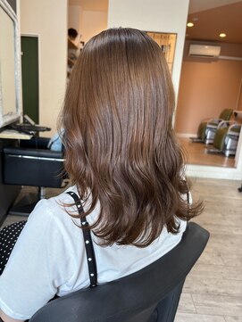 フリーダム マティーニ 姫路駅前店(freedom martini) ブリーチなしダブルカラーベージュ