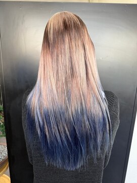 ヌル 原宿店(Null) オーダーメイド/ケアブリーチカラー/ブリーチカラー/ウルフ