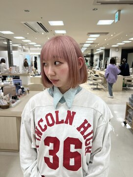 シャルムバイケンジ(Charm.by KENJE) ブリーチカラー/ブリーチ/ピンクカラー/ダブルカラー/銀座